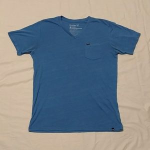Hurley V Neck Pocket Tee